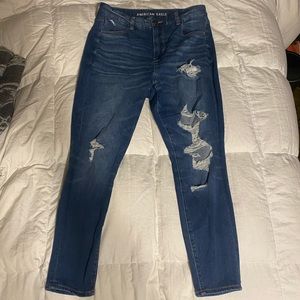 American Eagle curvy high rise jegging